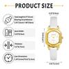 Leather Watch Women's Leather Strap Cute Analog Display Stylish Quartz Women's Fashion Accessory - Birthday Anniversary Mother's Day Christmas