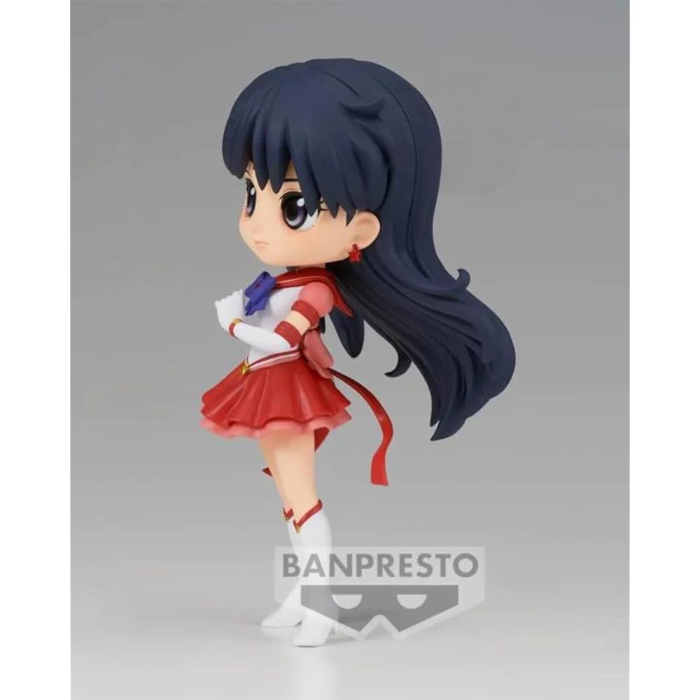 Banpresto Q posket Super Sailor Mars Figure 15 cm Collectible Anime Toy
