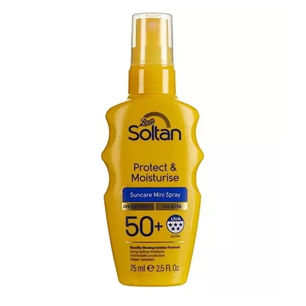 

Soltan Sun Care Spray 75ml 1 Pack Protect & Moisture Mini Soltan Protect & Moisturise Mini Suncare