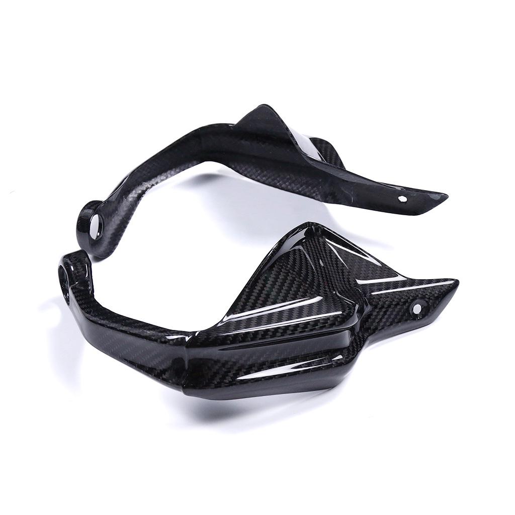 BMW S1000XR Carbon Fiber Handlebar Brake Guard & Side Panel Modification 