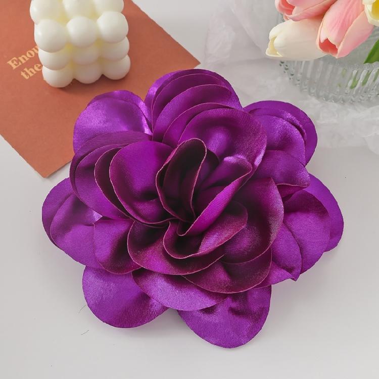 Spilla Floreale in Tessuto alla Moda Peonia Spilla da Bavero Elegante Accessorio Gioiello per Donna