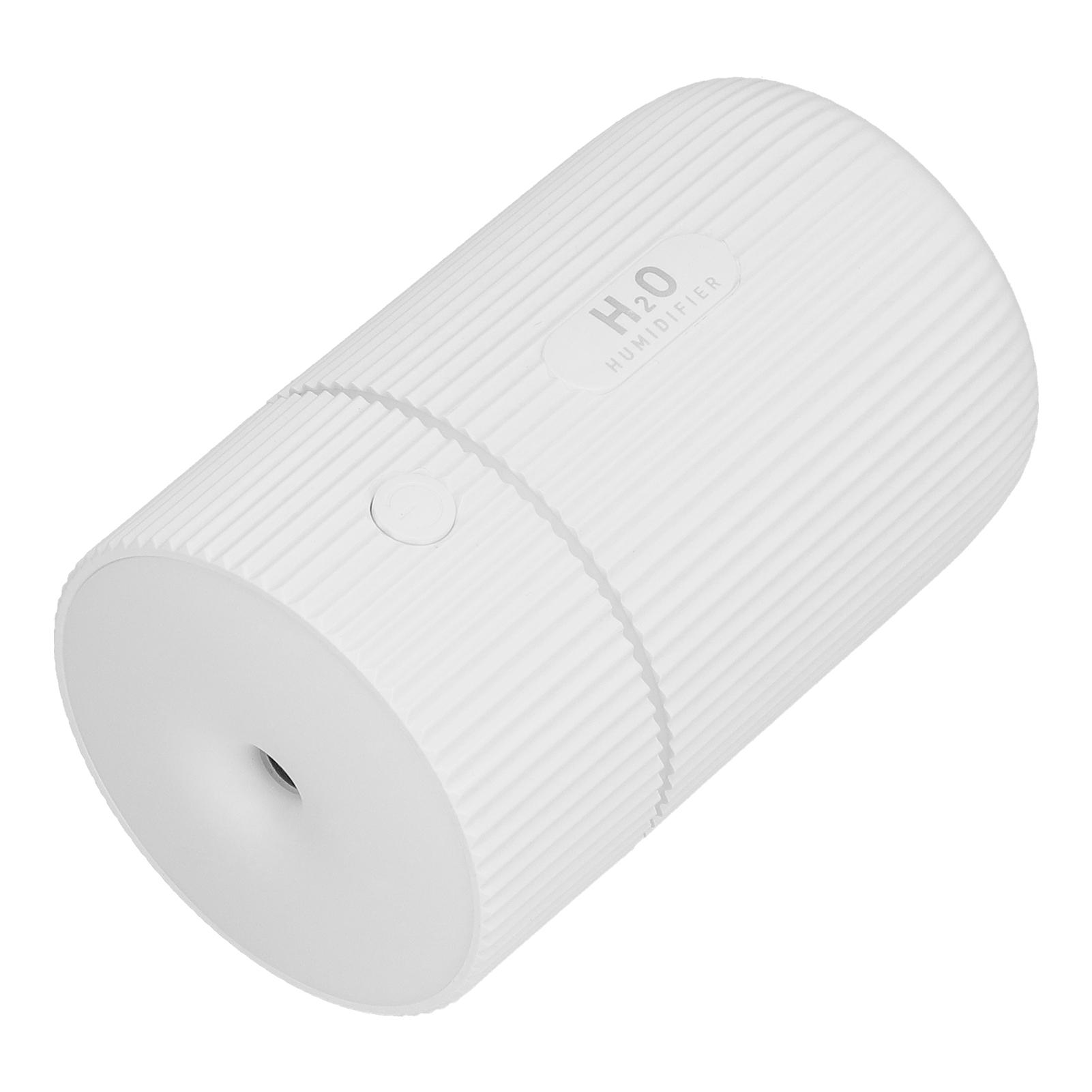 

Mini Humidifier with Colorful Light Desktop Humidifier USB Powered for Car Office Room BedroomWhite белый