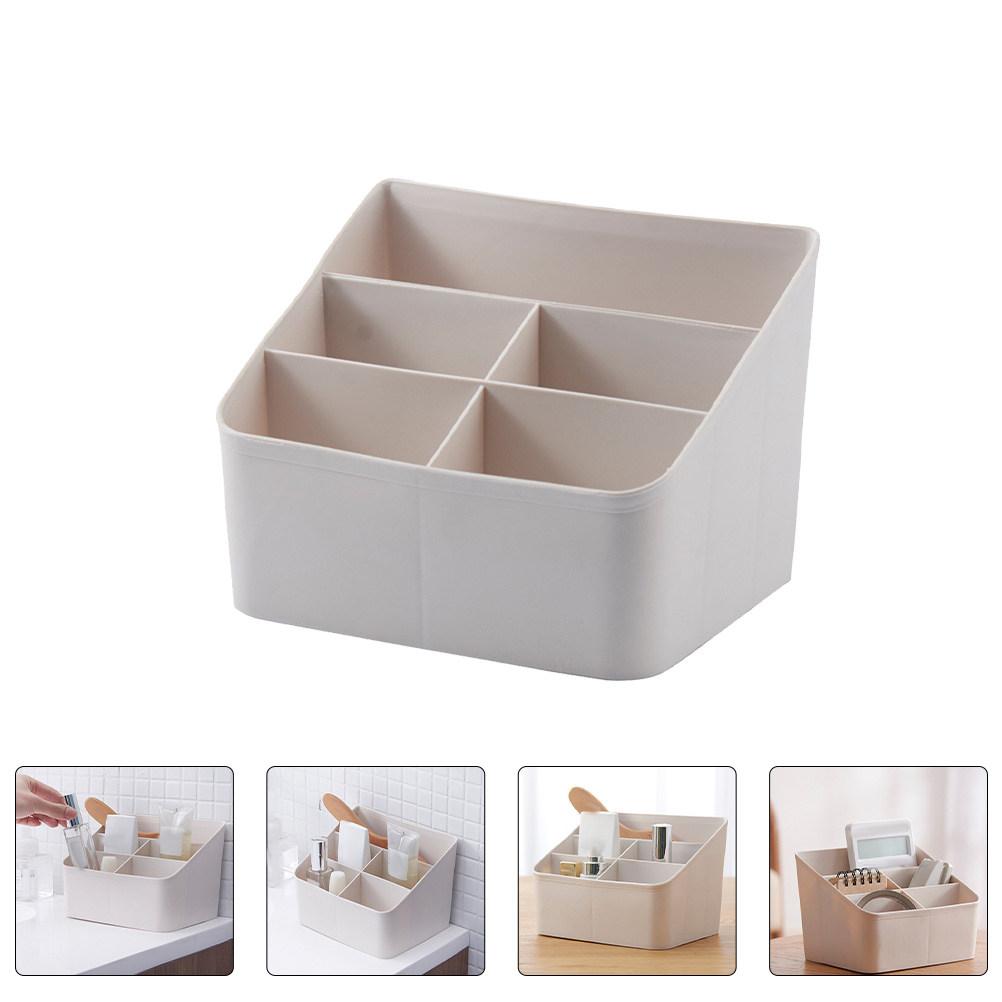 Desktop Storage Organizer Multifunctional Remote-Controller Holder Pen Container for Office Home Sundries Stationery Plastic