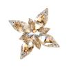 HX6F Shimmering Eight Pointed Star Flower Accessory Premium Crystal Embellishment For Special Occasions