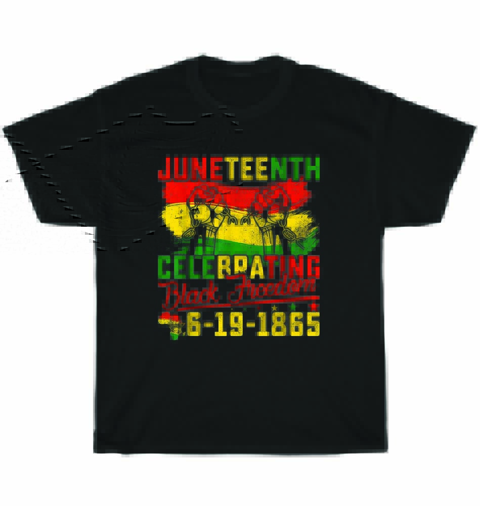 Juneteenth Celebrating Black Freedom 1865 African American T-Shirt Unisex Gift