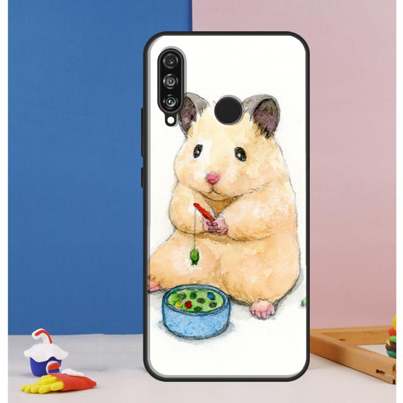 Hamster Art For Huawei Nova 12i 10 9 SE 5T 12s 11i Y91 Y90 Y60 Y70 Y72 Y61 P20 P30 P40 Lite P60 Pro Case