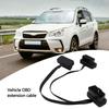 OBD2 Splitter Male To Female Waterproof OBD2 Splitter 16 Pin OBD2 Adapter Flexible Extender For Scan Tools Diagnostic Reader OBD