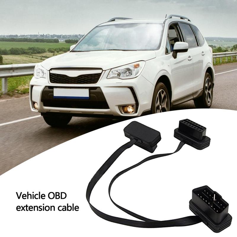 OBD2 Splitter Male To Female Waterproof OBD2 Splitter 16 Pin OBD2 Adapter Flexible Extender For Scan Tools Diagnostic Reader OBD