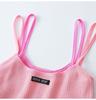 Women's Summer Sweet & Spicy Two-Piece Look Slim-Fit Camisole Vest - Sexy Waist-Cinched Sleeveless Top