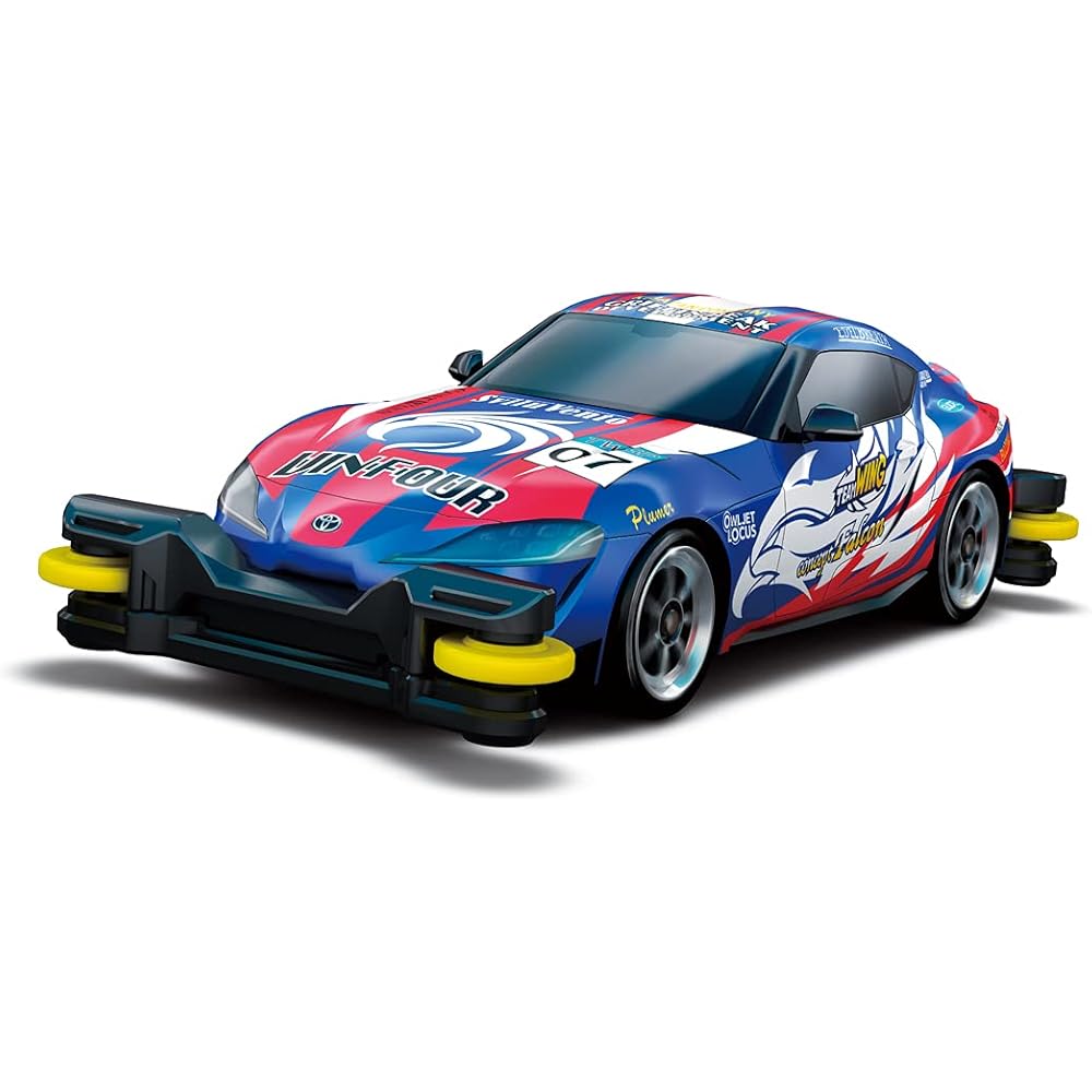 Takara Tomy Tomica Super Speed SST-07 Team Wing Toyota GR Supra Miniature Car Toy 3 Years and Up