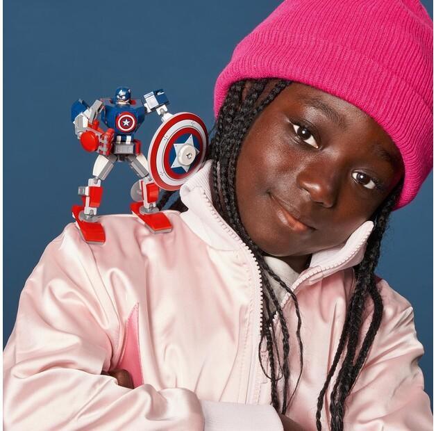 LEGO Marvel Avengers 76168 Captain America's Armored Mech