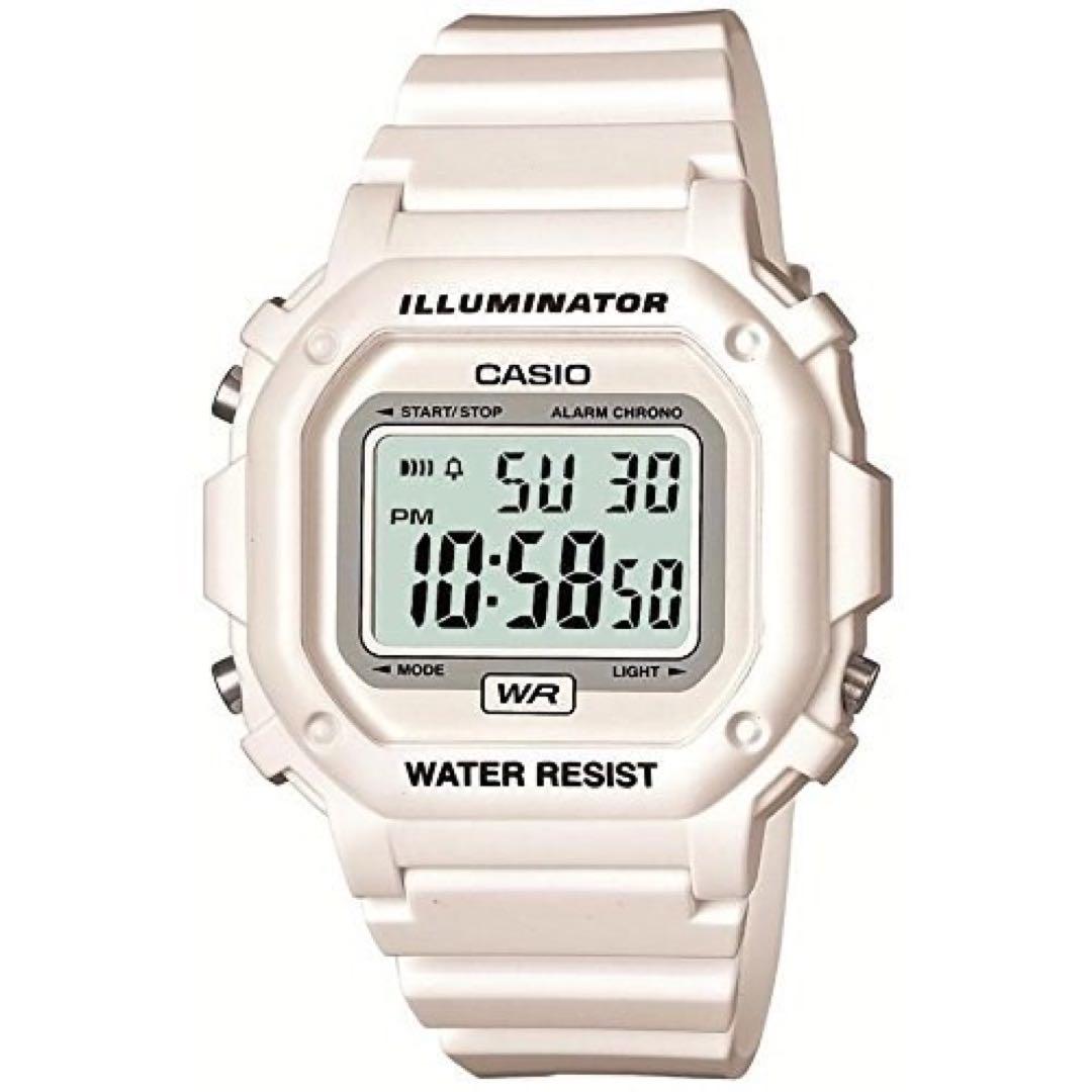 

[USED] CASIO F-108WHC-7BJF Standard White x White
