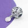 925 Silver Hollowed Out Pendant for Women Fashion Jewelry Gift Fit Bracelet Necklace Charms