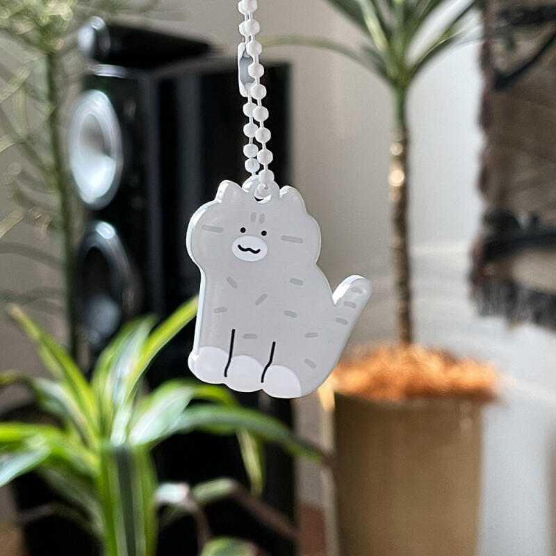 [Bursum] Cat Pose Acrylic Keychain