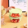 Gaiye Microwave-Safe Borosilicate Glass Lunch Box