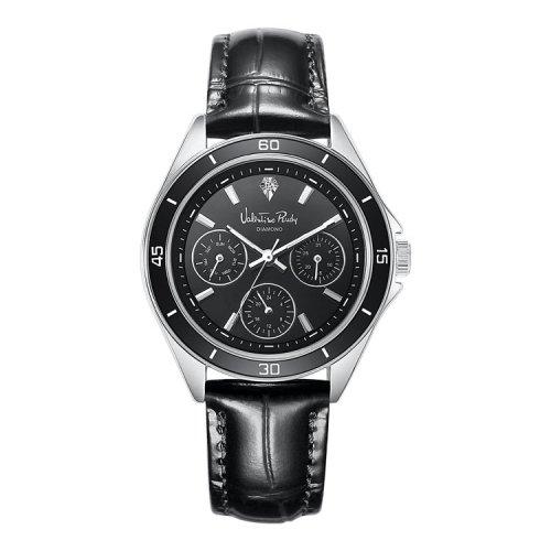 

[VALENTINO RUDY] VALENTINO RUDY Women s Leather Wristwatch VR2587A-BKBK FREE