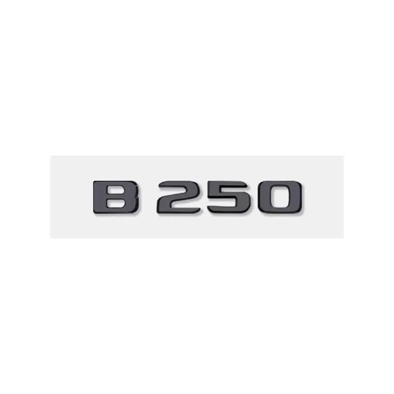 B160 B180 B200 B220 B250 B260 B280 Letter Logo Car Sticker for Mercedes Benz B Class Refit Rear Boot Trunk Displacement Label UO4