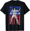 T-shirt Elvis Presley Bandiera Americana