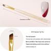 Japanese Nail Art Brushes: Easy-to-Use Wooden Handle Set for Gel, Petal, & Liner Designs