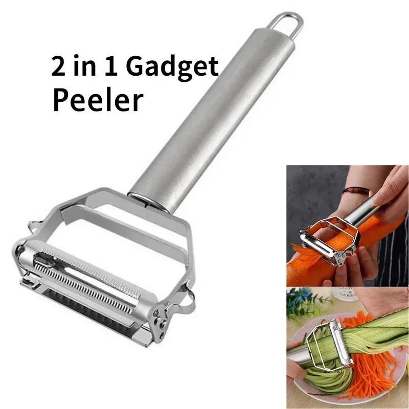 Kitchen Making Small Tools Stainless Steel Multi-function Vegetable Peeler Cutter Peeler Potato Carrot Grater Convenience Tools