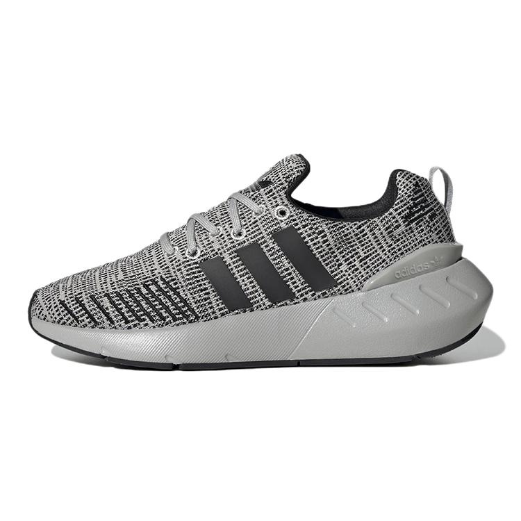 

Adidas Originals Swift Run 22 J Comfortable Abrasion Resistant Breathable Low top Running Shoes Gray Black GZ1555 36⅔