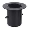 Black Stainless Steel Rain Chain Gutter Adapter Decorative Catcher Cup Suitable for Optimal Rainwater Collection