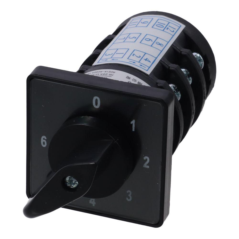 12 Terminals Rotary Changeover Switch 20A 500V 4W Combination Changeover Switch Changeover Switch