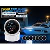 52mm Boat Balance Gauge 0-190ohm Boat Trim Meter Trim Tilt Indicator Digital Pointer Gauge 7-color Backlight For Yacht Marine