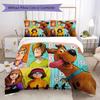 Halloween fantasy comedy adventure cartoon movie Scooby-Doo provides comfortable bedding covers and pillowcases for home use (without core) K7