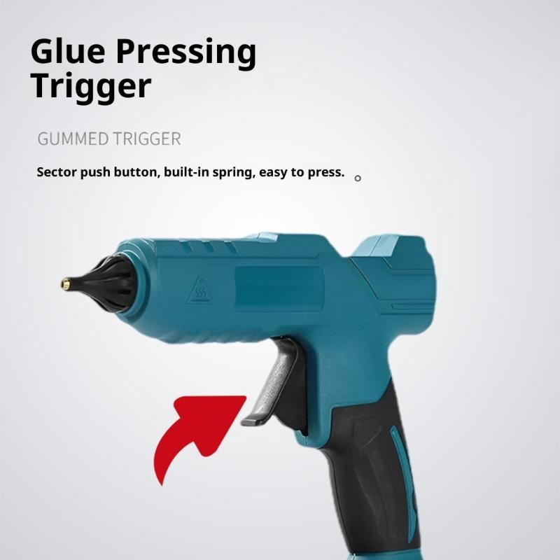 Battery Cordless Glues Guns Fast Adhesive Melting Easy Switches Operations Hot Glues Guns for Crafts
