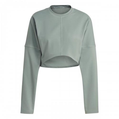 Adidas Womens/Ladies Yoga Studio Crop Sweatshirt