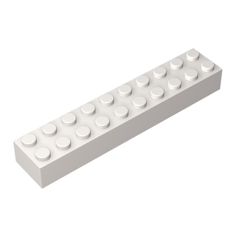 10pcs/lot MOC Parts 3006 Brick 2x10 Compatible Figures Bricks DIY Assmble Building Blocks Particle Kid Puzzle Brain Toys Gift