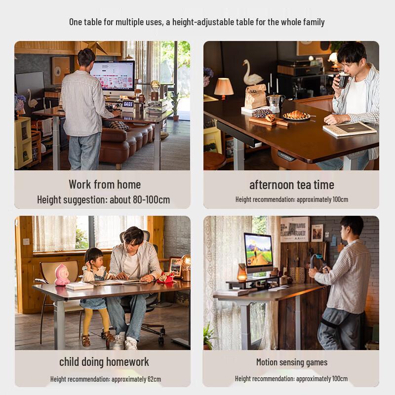 Loctek Black Warrior Max Gaming Standing Desk