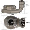 NIBBI Aluminum Dual Throttle Control Base Motorcycle Oiler Casing Bases for KTM SXF450 XCF250 EXCF 350 500 Husqvarna FC FE Motor