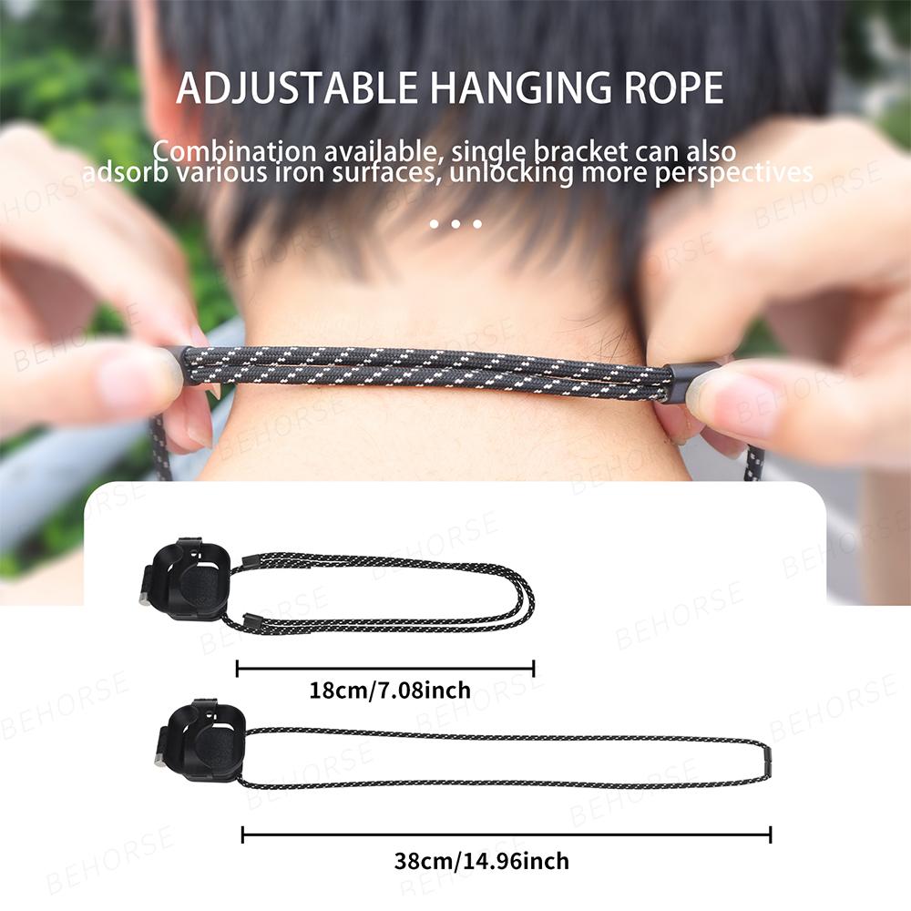 Magnetic Neck Strap Mount For Insta360 GO Ultra Desktop Stand Adjustable Angle Bracket For Insta360 GO Ultra Camera Accessories