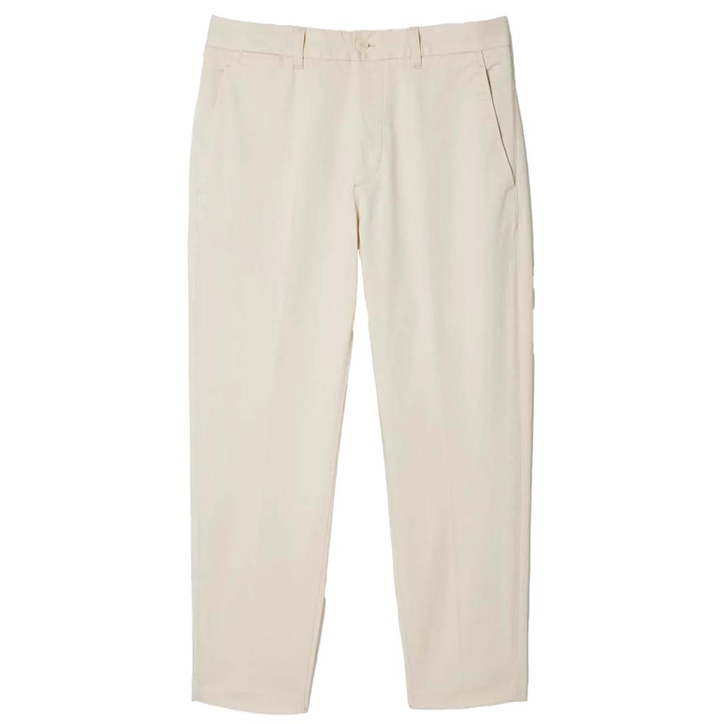 Lacoste Mens Cotton Stretch Tapered Chinos