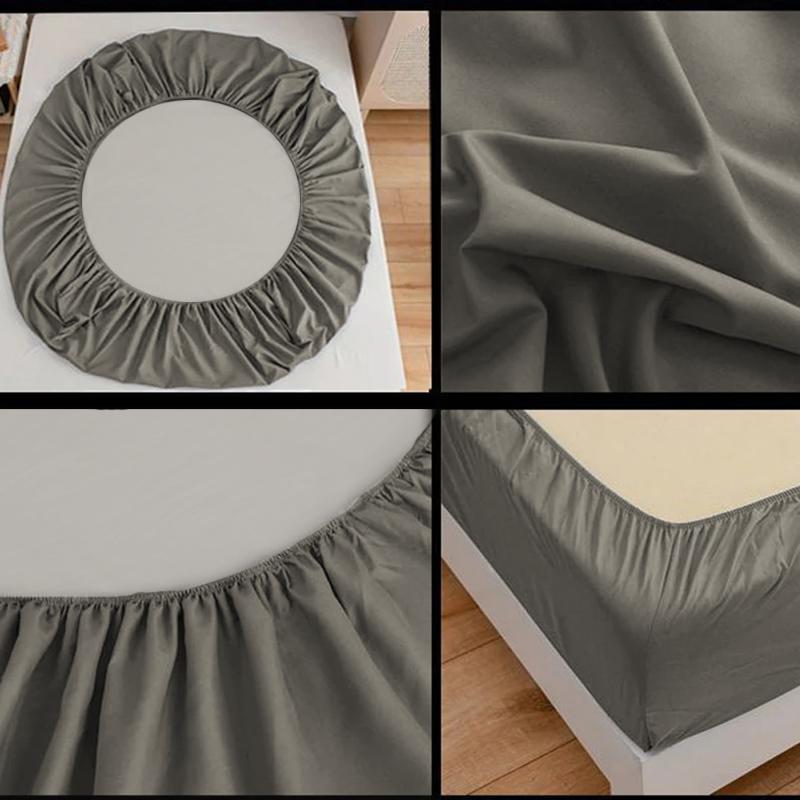 1pc High Quality Fitted Sheet, Waterproof Mattress Protector Without Pillowcase - Premium Microfiber, Pocketed Breathable Mattress Cover