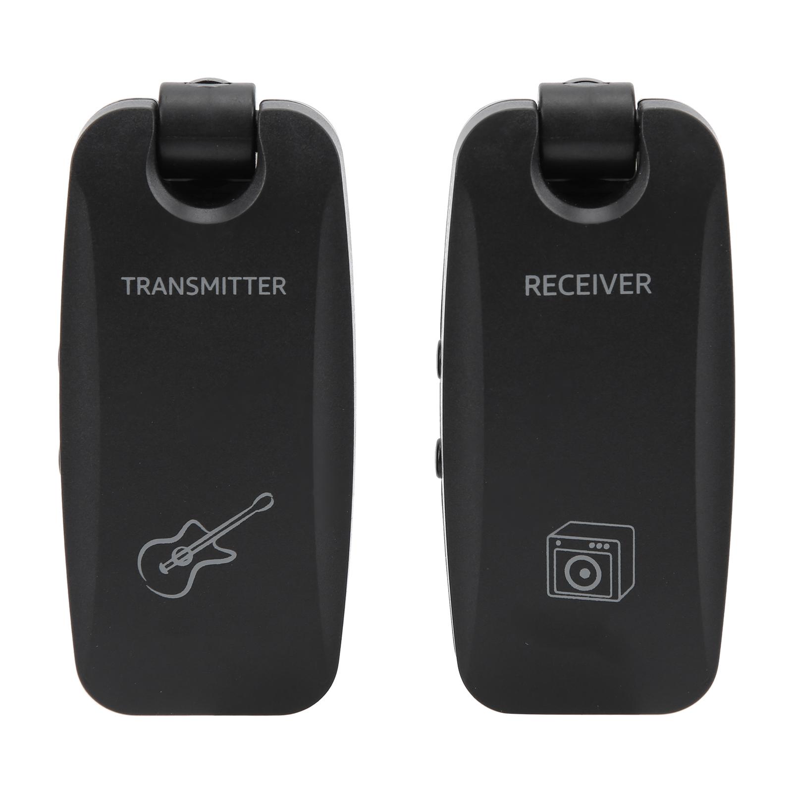 

Беспроводная гитарная система ABS Electric Blowpipe 5.8G передатчик-приемник со встроеннымв батарее М6