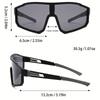 A Pair of Full Frame One Piece Unisex Decorative Fashion Glasses