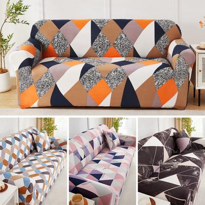 Elastic Printed Sofa Cover Universal Stretchable Slipcouch Protector Furniture Protector