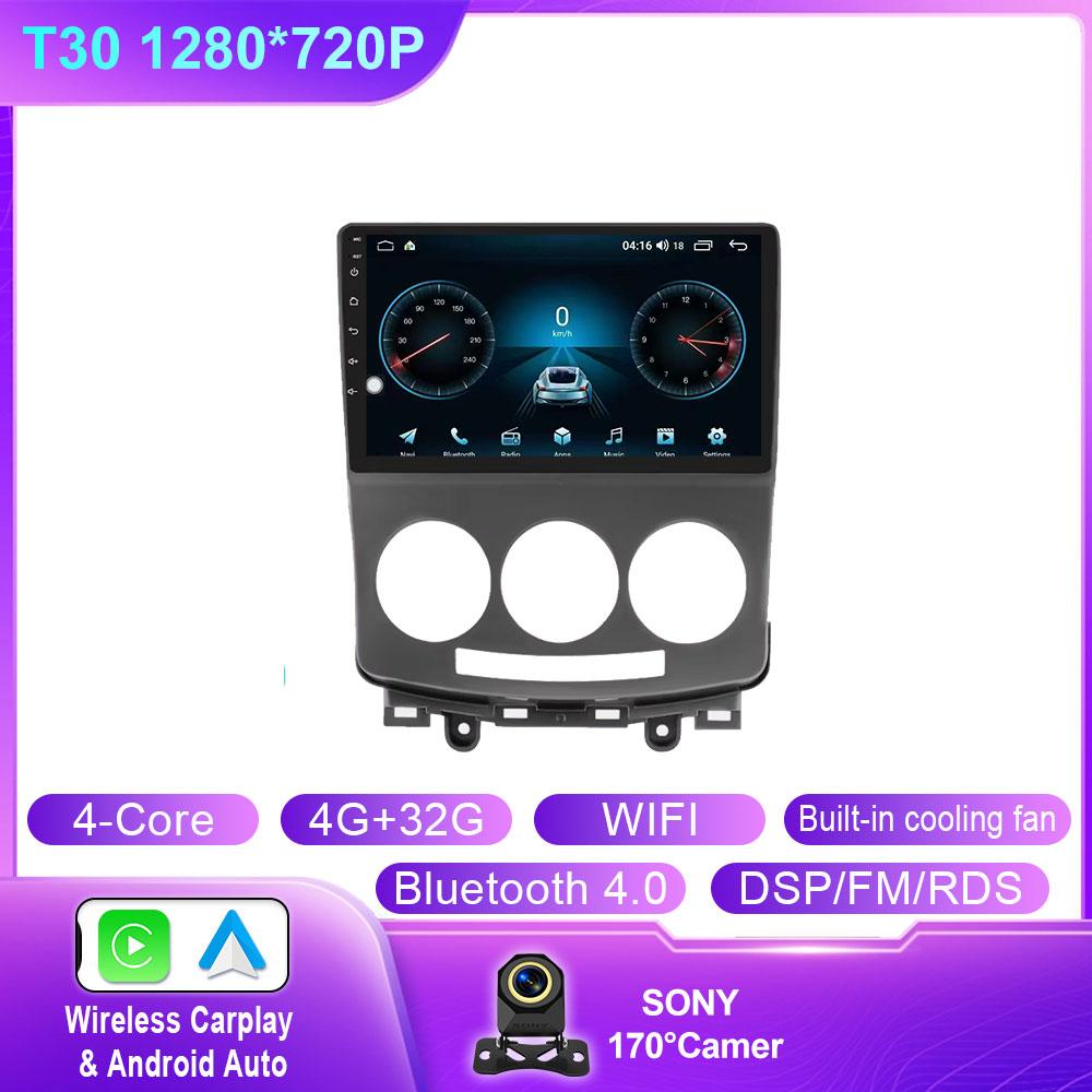 

Car Radio For Mazda 5 2005 - 2010 4G Car Multimedia Video Player GPS Autoradio Wireless CarPlay Android Auto DSP 4G WIFI BT No