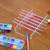 1/2pcs Transparent Acrylic Makeup Brush Storage Rack Desktop Brush Eyeliner Pen Storage Stand Mother's Day Valentine's Day Gift