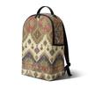 Internationale Station Pod-Muster Benutzerdefinierter Rucksack Retro Ethnischer Stil Mindestbestellung Reise-Erinnerungsbeutel