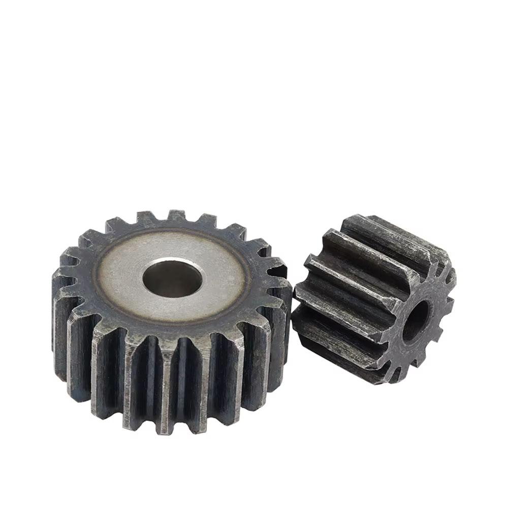 1 Pezzo Ruota Dentata Piana 2 Modulo 10 11 12 13 14 15 16-25 Denti Acciaio al Carbonio SC45# Ingranaggio Cilindrico Altezza 20 mm Denti Temprati ad Alta Frequenza
