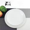 Diren Pure White Ceramic Dinner Plate