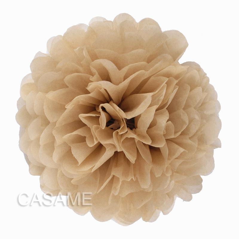 wedding Decoration Tissue Paper Flowers DIY Paper Pom Poms Balls Lanterns Party Decor Craft Wedding Supplies