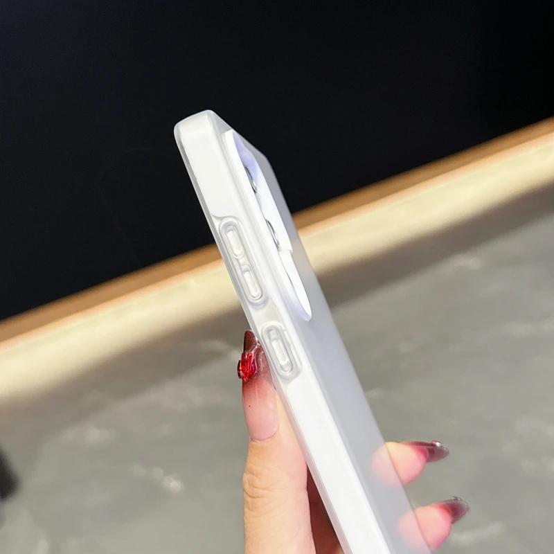 Color Candy Jelly Phone Case for Samsung Galaxy S23 S20 S21 S25 S24 FE S22 Plus S25 Ultra Protector 2 In 1 Hard Shockproof Cover