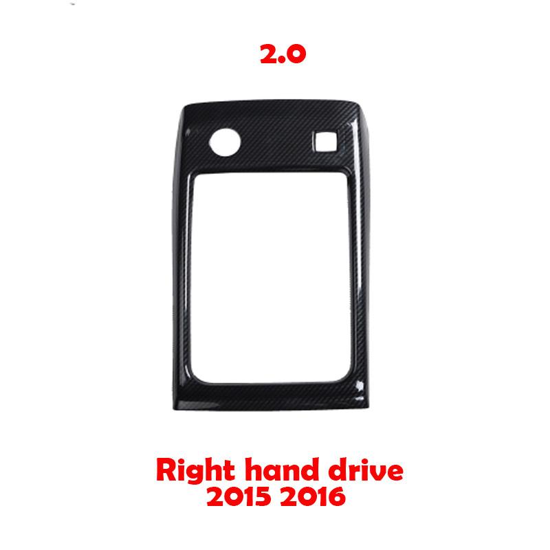 RHD For Honda CRV CR-V 2012 - 2016 Carbon Car Armrest Window Glass Lift Switch Water Cup Gear Shift Air Conditioner Vent Frame