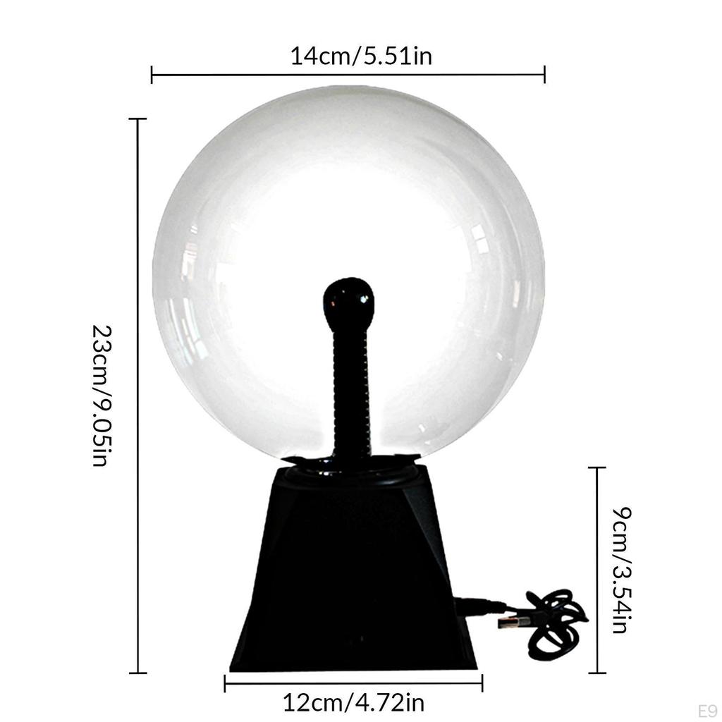 Ball Funny Science Globe Table Glowing Lamp Glitter Lighting