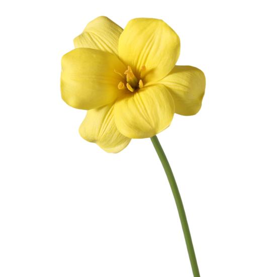Simulated Tulips Bouquet Realistic Touch PU Petals Fading Vitality Bendable Stems Maintenance-Free Fake Tulips Home Decor